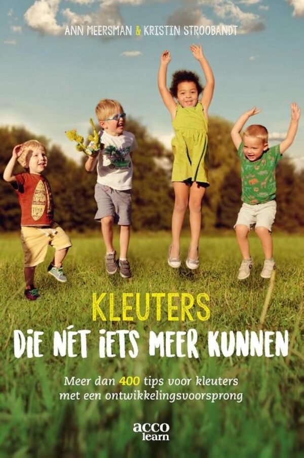 Kleuters die nét iets meer kunnen - voorblad