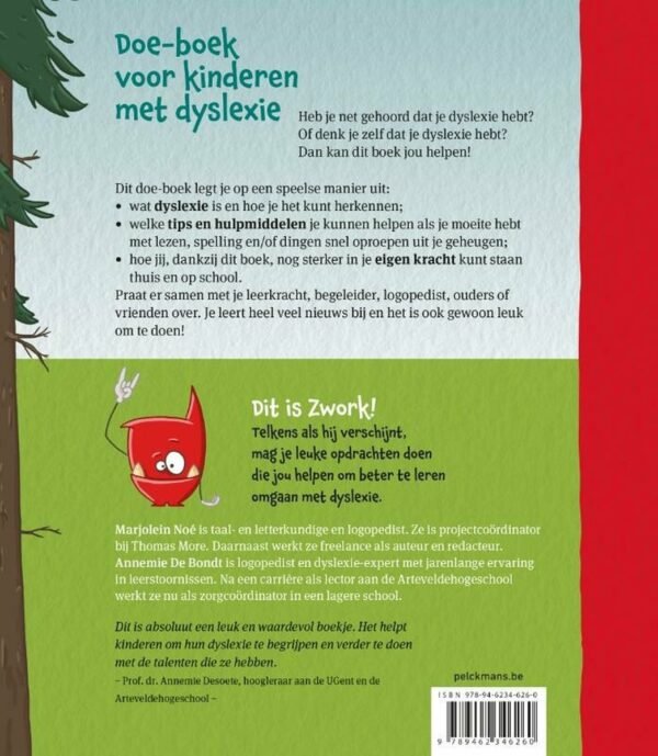 Survivalgids - Wat als je dyslexie hebt - achterkant