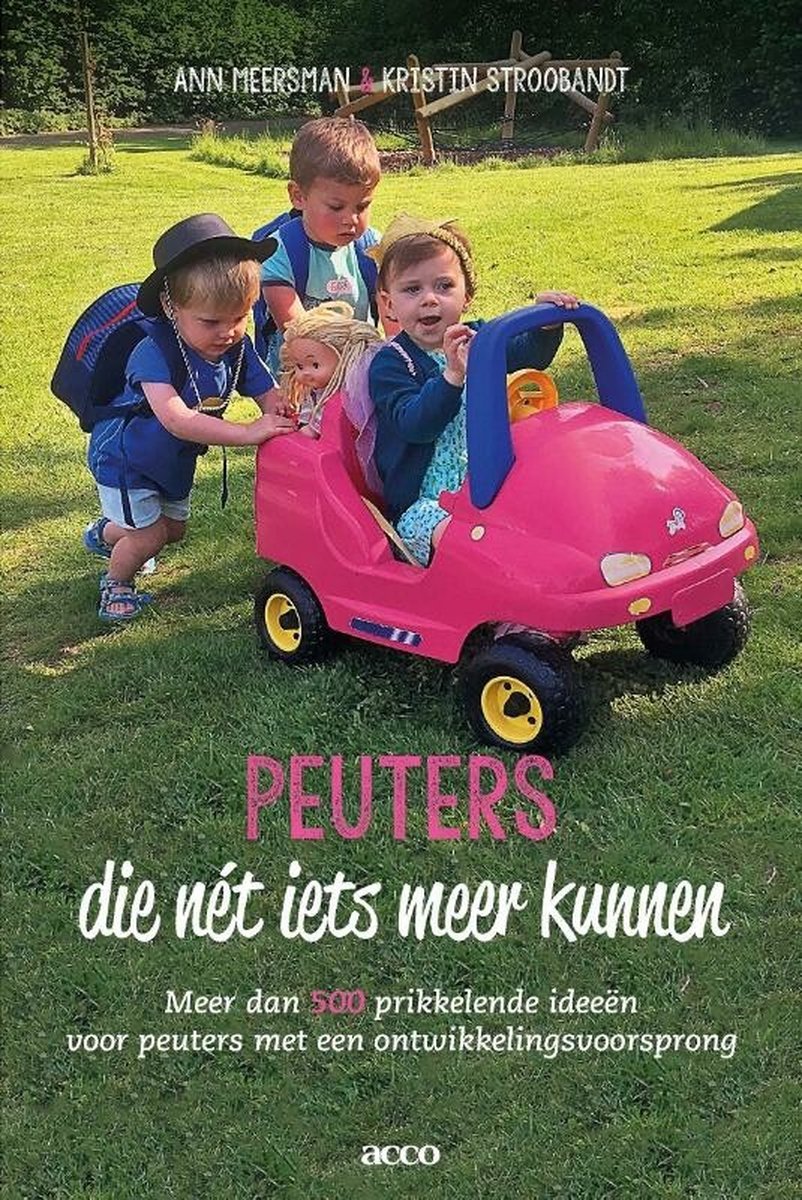 Peuters die net iets meer kunnen Meer dan 500 prikkelende ideeën voor peuters met een ontwikkelingsvoorsprong