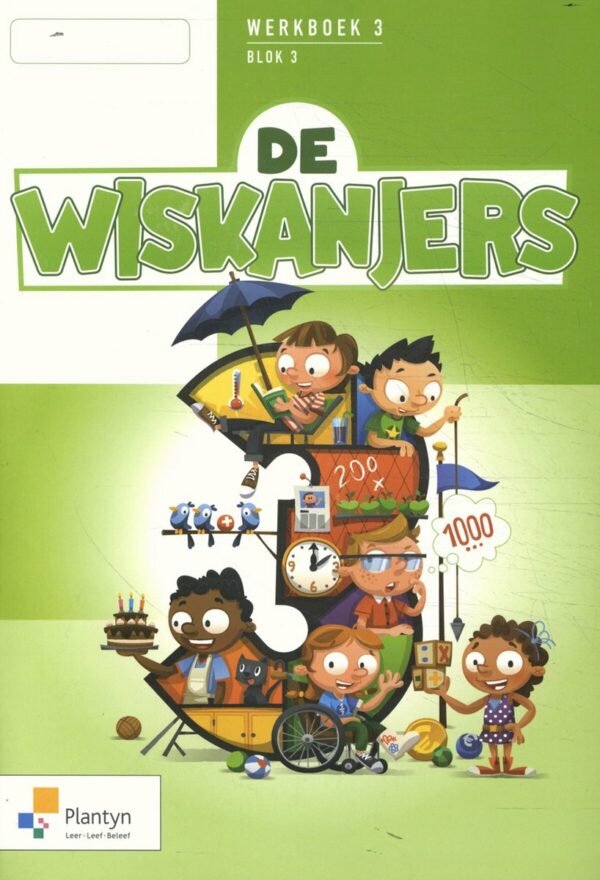 De Wiskanjers 3de leerjaar blok 3 Werkboek