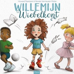 en grappig prentenboek over een meisje dat niet stil kan zitten. Willemijn Wiebelkont móét gewoon bewegen. Ze kan er niets aan doen. Als haar gewiebel een grote puinhoop veroorzaakt, wordt Willemijn uit de klas gestuurd. Gelukkig weet de directeur precies wat Willemijn kan doen om rustig te worden. Voor wiebellezers vanaf 5 jaar die (ook) de diagnose ADHD hebben.