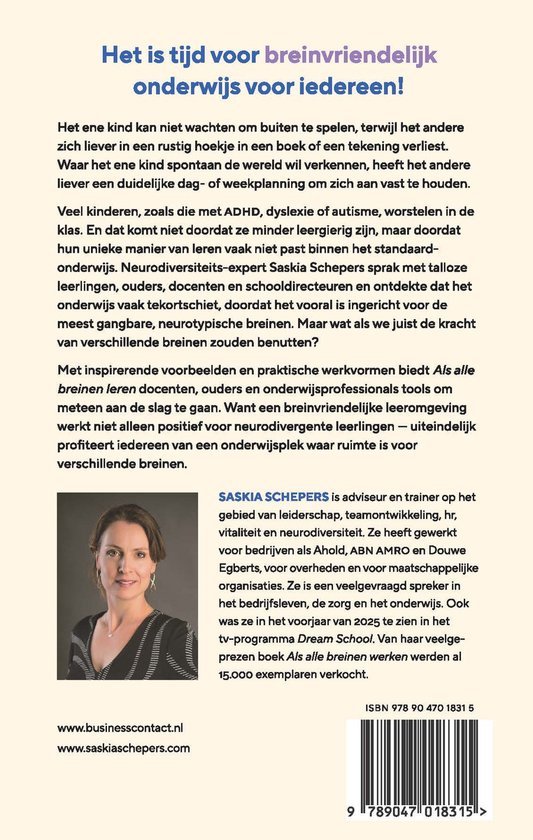 Als alle breinen leren ruimte creëren voor neurodiversiteit in het onderwijs