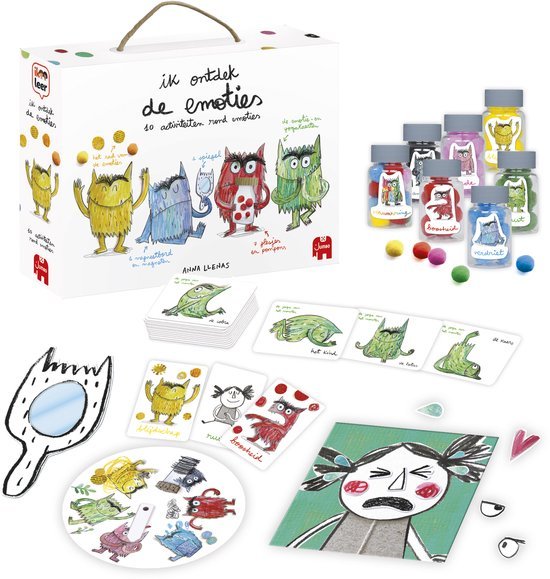 Ik leer Ontdekken Emoties - Kleurenmonster