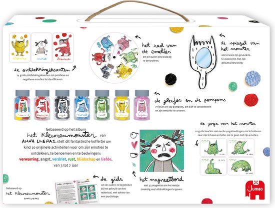 Jumbo - Ik leer Ontdekken Emoties - Kleurenmonster - Color Monster - Emoties - Vanaf 3 jaar - Afbeelding 3