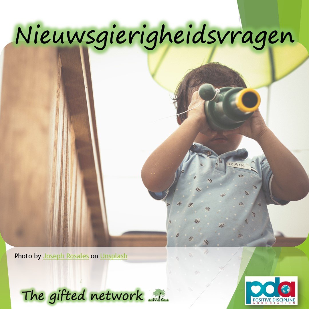 Nieuwsgierigheidsvragen - Positive discipline