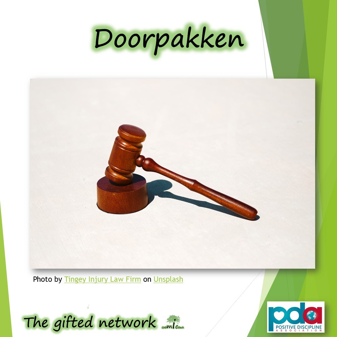 Doorpakken - Positive discipline