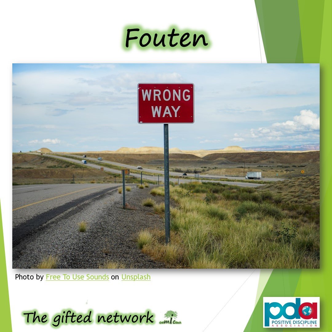 Fouten - Positive discipline
