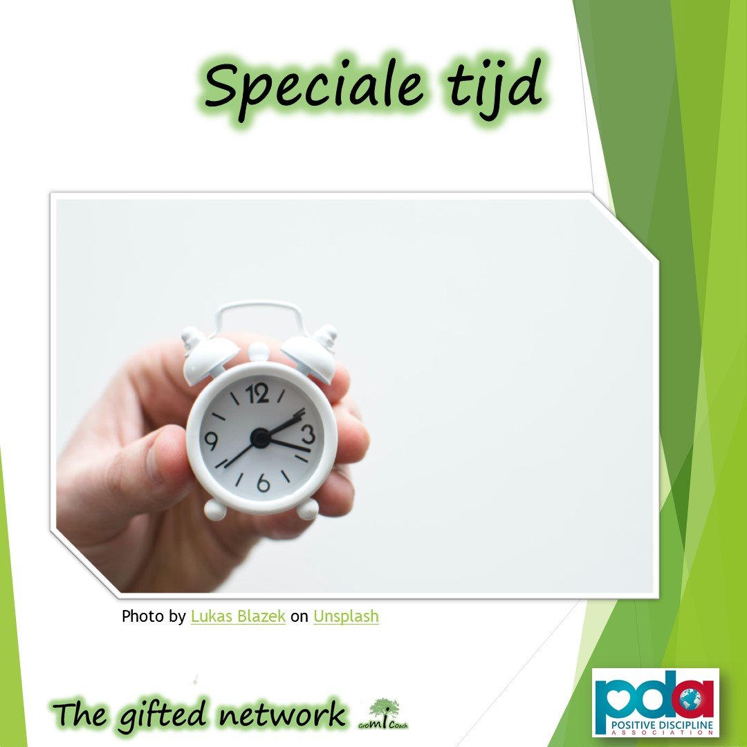 Speciale tijd - Positive discipline