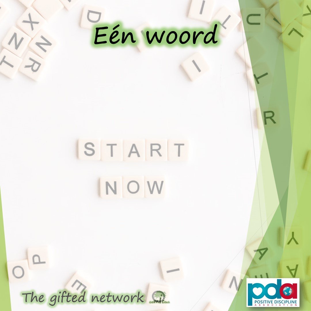 Eén woord - Positive discipline