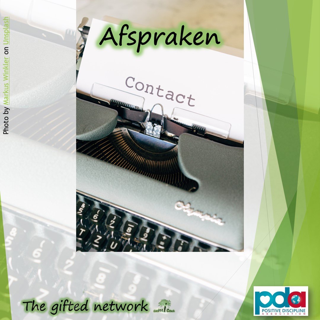 Afspraken - Positive discipline