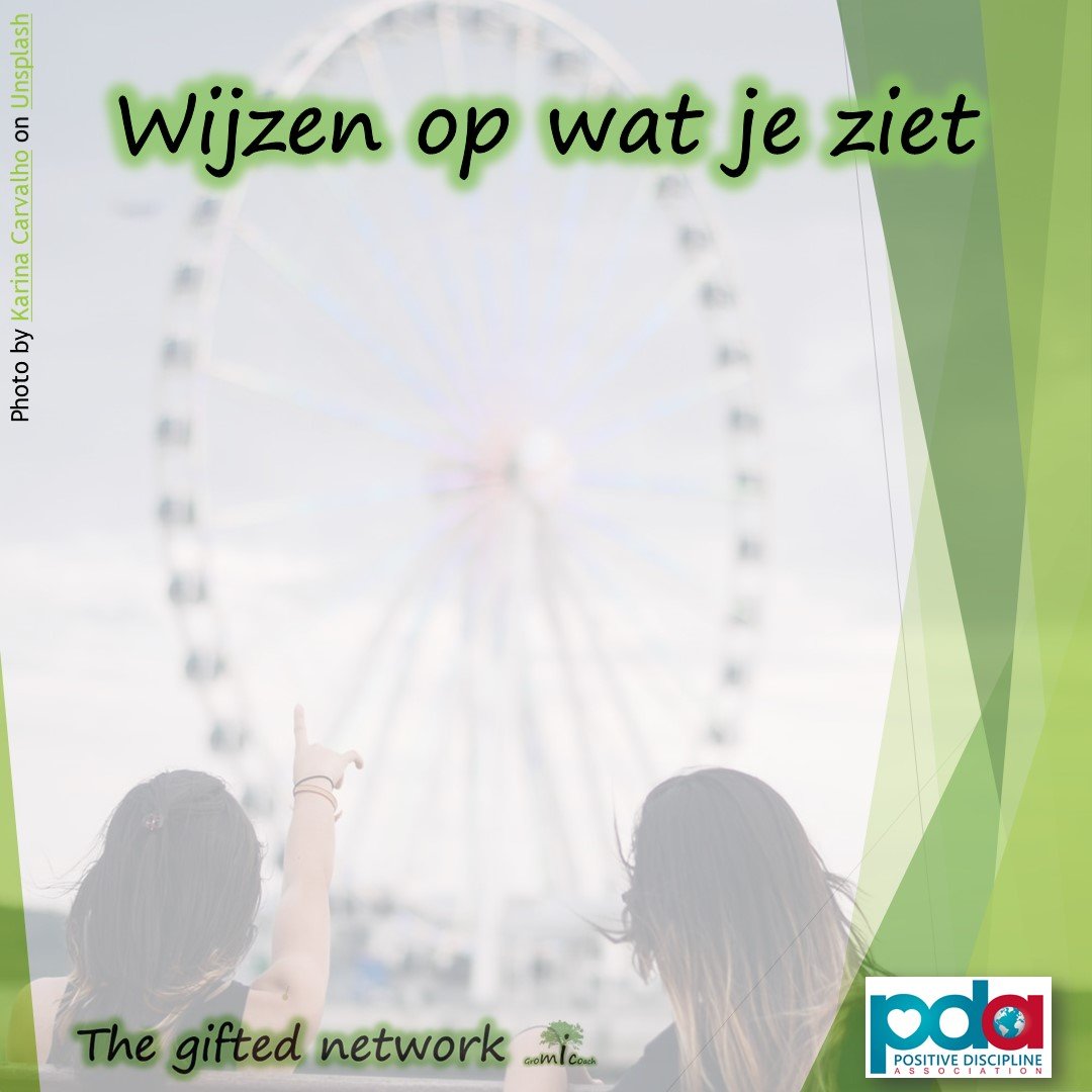 Wijzen op wat je ziet - Positive discipline