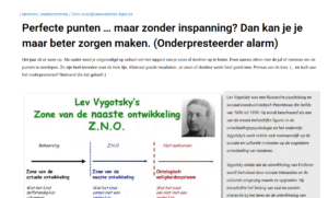 de Blog 2 perfecte punten